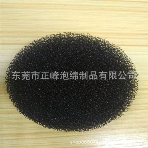 定制 彩色过滤海绵片材 爆破过滤棉圈材 蓝色过滤棉柱子