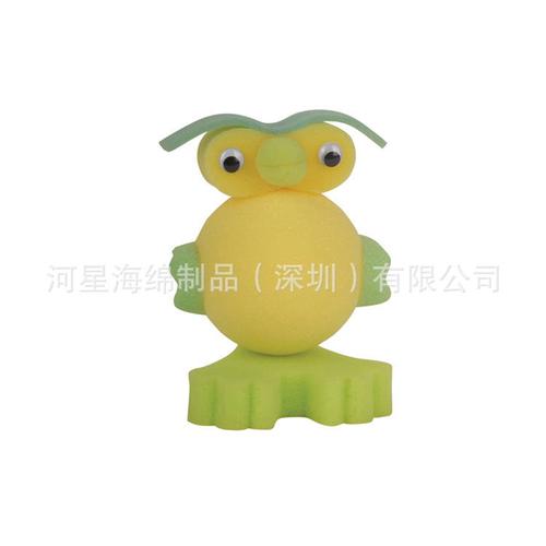 专业生产 立体海绵动物 平面造型海绵制品 清洁海绵